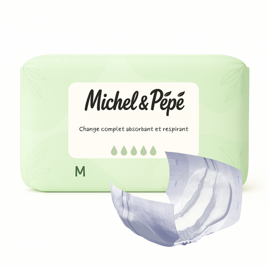 Change complet ultra-absorbant et respirant